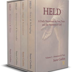 The complete Held devotional series by Steve Corbin -- all four volumes in a boxed set