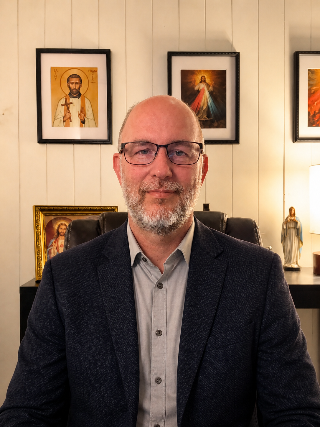 Steve Corbin, Catholic author and creator of the Held devotional series